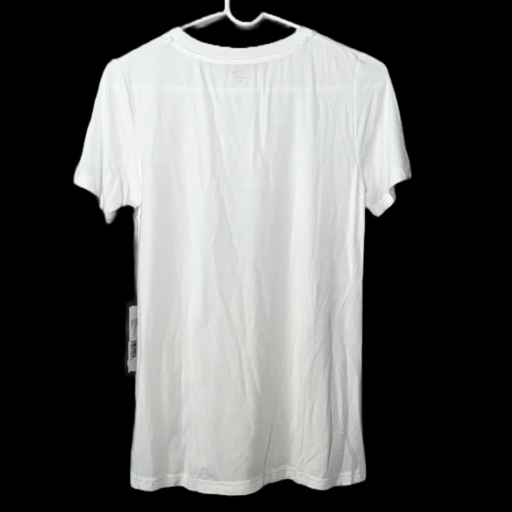 SOLD!!! Johnny Was CALME Embroidered Yoga Crew Neck T-Shirt Size X-Small - Picture 3 of 7